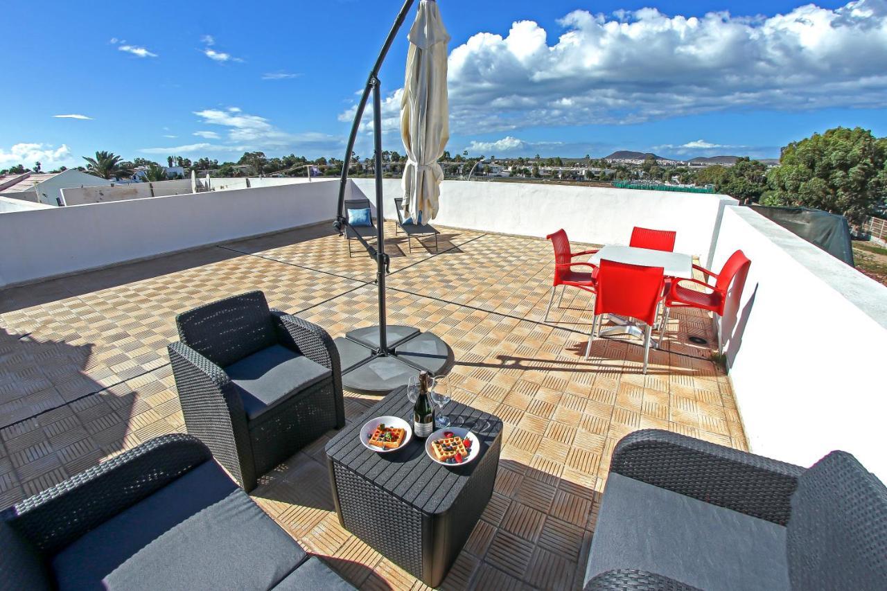 Nice 2 Bedroom Flat With Big Pools And Big Terrace Parque Don Jose, 313 コスタ・デル・シレンチオ エクステリア 写真
